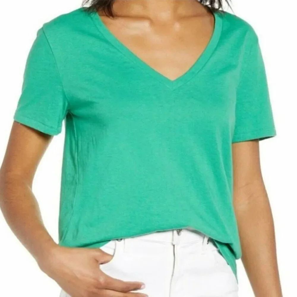 BP. Nordstrom Green Short Skeeve T-Shirt Size Small